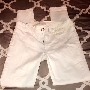 White Skinny Jeans - 6 Regular - Super Stretch